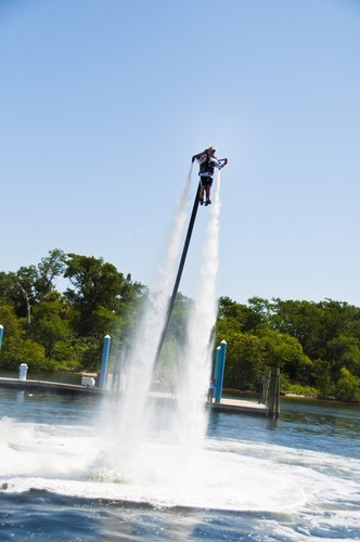 Jet Lev in action © Sanctuary Cove International Boat Show http://www.sanctuarycoveboatshow.com.au/